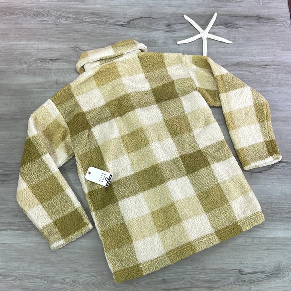 🔆BILLABONG🔆 FAIRBANKS FLEECE JACKET SO SOFT - Picture 15 of 15